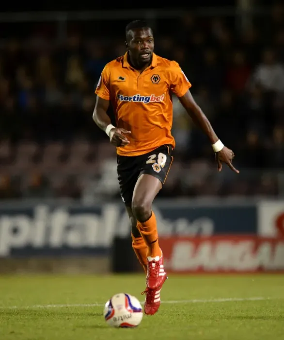 Framed Print : Tongo Doumbia's Stunner: Wolverhampton Wanderers vs Northampton Town in Capital One Cup Round 2 at Sixfields Stadium Framed Print : Tongo Doumbia's Stunner: Wolverhampton Wanderers vs Northampton Town in Capital One Cup Round 2 at Sixfields Stadium