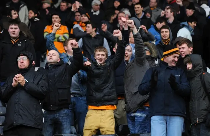 Framed Print : Unwavering Wolves: A Sea of Support Amidst Fulham's 5-0 Lead Framed Print : Unwavering Wolves: A Sea of Support Amidst Fulham's 5-0 Lead
