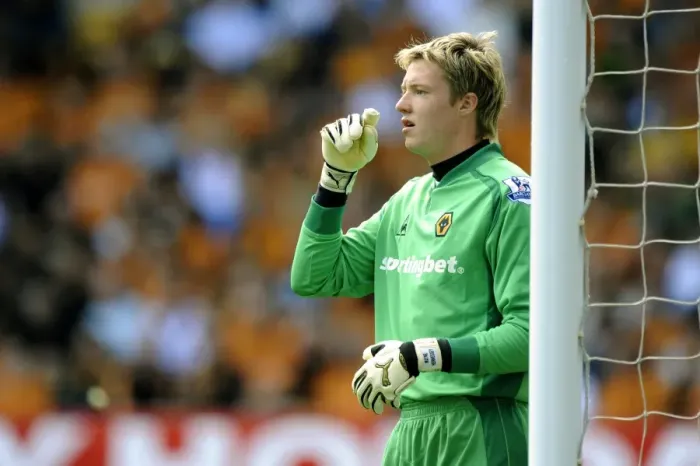 Framed Print : Wayne Hennessey in Action: Wolves vs West Ham United, Premier League 2009 / 2010 Framed Print : Wayne Hennessey in Action: Wolves vs West Ham United, Premier League 2009 / 2010