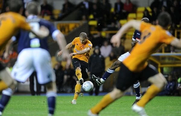 Wolverhampton Wanderers Adlene Guedioura Scores Stunning Goal for 5-0 Lead Against Millwall in Carling Cup
