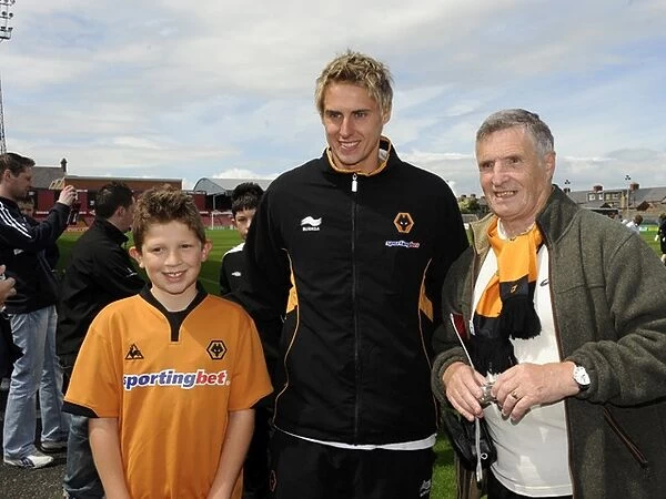 Wolverhampton Wanderers: David Edwards Engages with Fans during Pre-Season Tour of Ireland - Bohemians vs. Wolves
