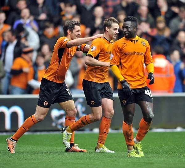 Wolverhampton Wanderers: Edwards Scores Double against Peterborough United in Sky Bet League One (05-04-2014)