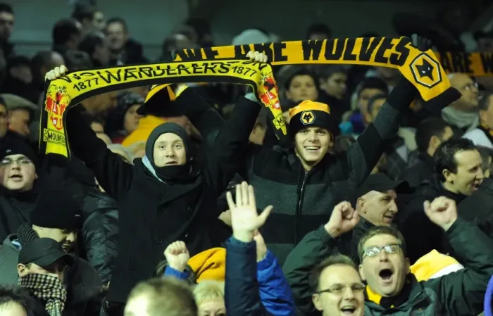 Framed Print : Wolverhampton Wanderers: Euphoric Fans Celebrate Victory Over Liverpool (BPL) Framed Print : Wolverhampton Wanderers: Euphoric Fans Celebrate Victory Over Liverpool (BPL)
