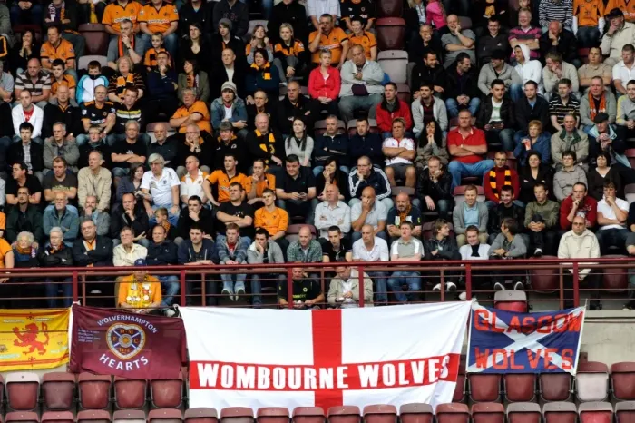 Framed Print : Wolverhampton Wanderers Fans in Full Force: Heart of Midlothian vs. Wolverhampton Wanderers (Pre-season Friendly) Framed Print : Wolverhampton Wanderers Fans in Full Force: Heart of Midlothian vs. Wolverhampton Wanderers (Pre-season Friendly)