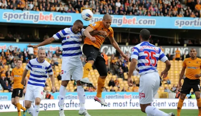 Framed Print : Wolverhampton Wanderers: Guedioura's Wide Shot - Missed Goal vs. Queens Park Rangers (Wolves v QPR), Premier League Framed Print : Wolverhampton Wanderers: Guedioura's Wide Shot - Missed Goal vs. Queens Park Rangers (Wolves v QPR), Premier League