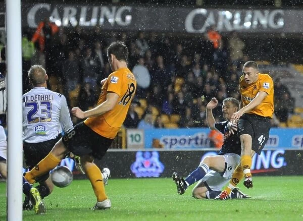 Wolverhampton Wanderers James Spray Scores Stunning Goal in 4-0 Carling Cup Victory over Millwall