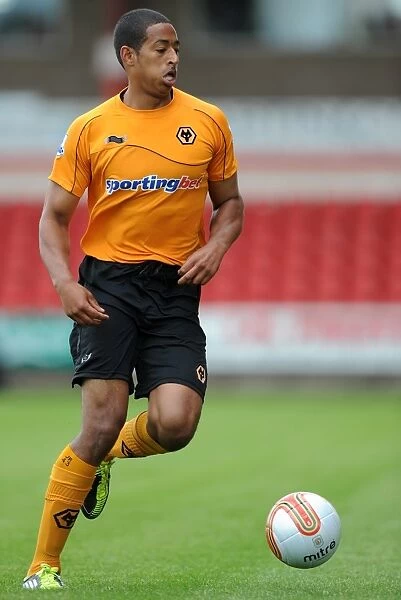 Wolverhampton Wanderers Jamie Reckord in Action against Crewe Alexandra: Pre-Season Friendly