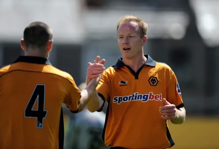 Framed Print : Wolverhampton Wanderers Jody Craddock Scores the Opener in Pre-Season Friendly against Bohemian FC in Ireland Framed Print : Wolverhampton Wanderers Jody Craddock Scores the Opener in Pre-Season Friendly against Bohemian FC in Ireland