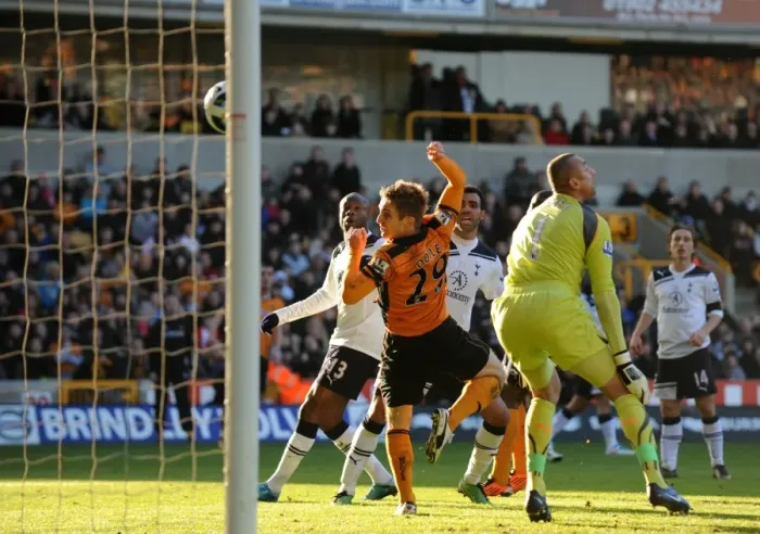 Framed Print : Wolverhampton Wanderers: Kevin Doyle's Thrilling Opener Against Tottenham Hotspur (1-0) Framed Print : Wolverhampton Wanderers: Kevin Doyle's Thrilling Opener Against Tottenham Hotspur (1-0)
