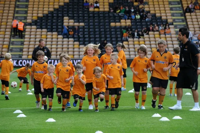 Framed Print : Wolverhampton Wanderers Mascots Pre-Match Training: Wolves vs Real Zaragoza Framed Print : Wolverhampton Wanderers Mascots Pre-Match Training: Wolves vs Real Zaragoza