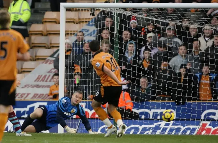 Framed Print : Wolverhampton Wanderers: Nenad Milijas Scores the Opener in Premier League Victory over Burnley Framed Print : Wolverhampton Wanderers: Nenad Milijas Scores the Opener in Premier League Victory over Burnley