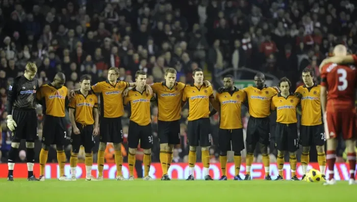 Framed Print : Wolverhampton Wanderers: Premier League Showdown - Pre-Match Lineup vs. Liverpool Framed Print : Wolverhampton Wanderers: Premier League Showdown - Pre-Match Lineup vs. Liverpool