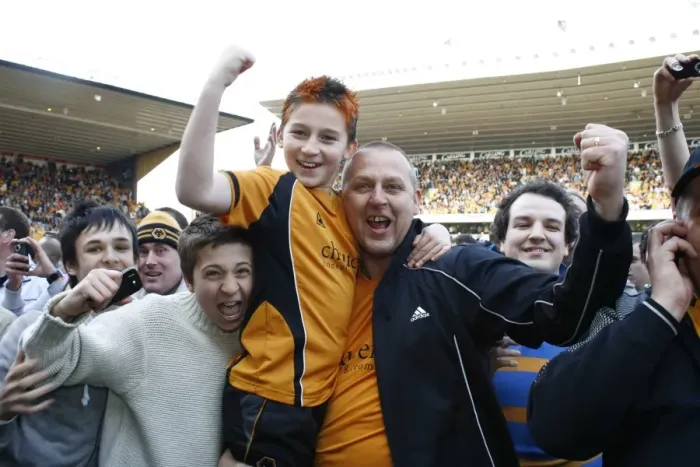Framed Print : Wolverhampton Wanderers Promoted: Thrilling Celebrations after Wolves Championship Win over QPR Framed Print : Wolverhampton Wanderers Promoted: Thrilling Celebrations after Wolves Championship Win over QPR