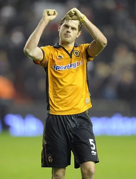 Wolverhampton Wanderers Richard Stearman: Celebrating a Historic Victory Against Liverpool in the Barclays Premier League