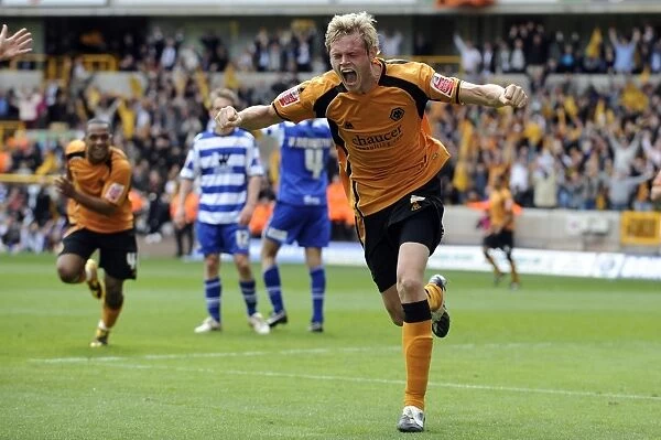Wolverhampton Wanderers' Richard Stearman Scores First Goal Against Doncaster Rovers in Championship Match (May 3, 2009)