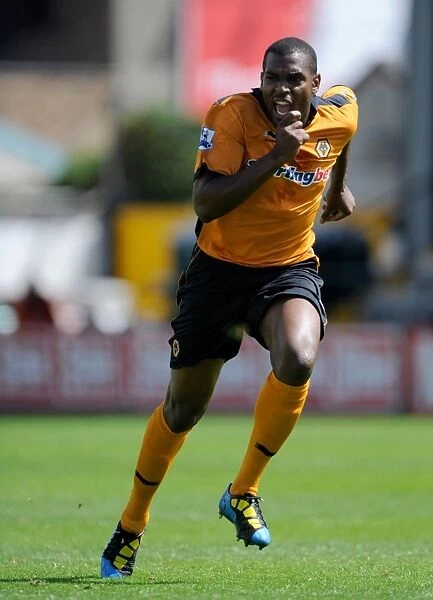 Wolverhampton Wanderers' Ronald Zubar in Action against Bohemians in Pre-Season Friendly Match in Ireland