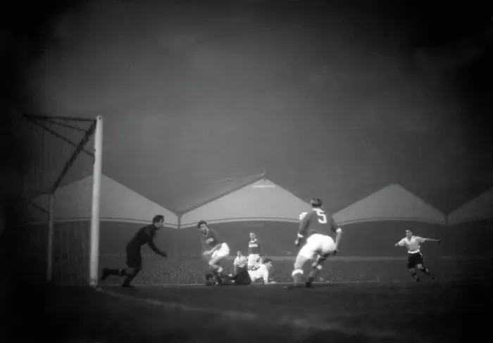 Framed Print : Wolverhampton Wanderers Royston Swinbourne Amidst the Goal Melee: 4-0 Victory Over Spartak Moscow Framed Print : Wolverhampton Wanderers Royston Swinbourne Amidst the Goal Melee: 4-0 Victory Over Spartak Moscow