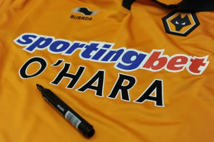 Framed Print : Wolverhampton Wanderers Sign Jamie O'Hara on Loan from Tottenham Hotspur Framed Print : Wolverhampton Wanderers Sign Jamie O'Hara on Loan from Tottenham Hotspur
