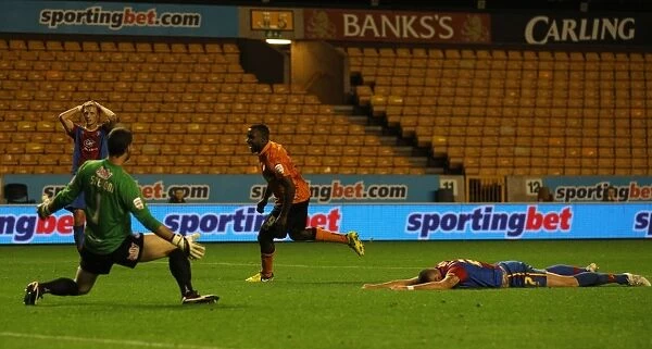Wolverhampton Wanderers: Sylvan Ebanks-Blake Scores Opening Goal vs. Crystal Palace (2012, Molineux)