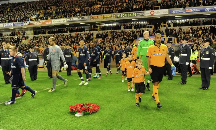 Framed Print : Wolverhampton Wanderers vs. Arsenal: A Mascot Showdown - Premier League Battle Framed Print : Wolverhampton Wanderers vs. Arsenal: A Mascot Showdown - Premier League Battle