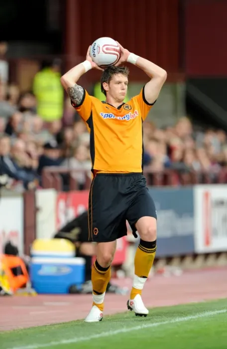 Framed Print : Wolverhampton Wanderers vs Heart of Midlothian: Greg Halford in Action (Pre-season Friendly)
