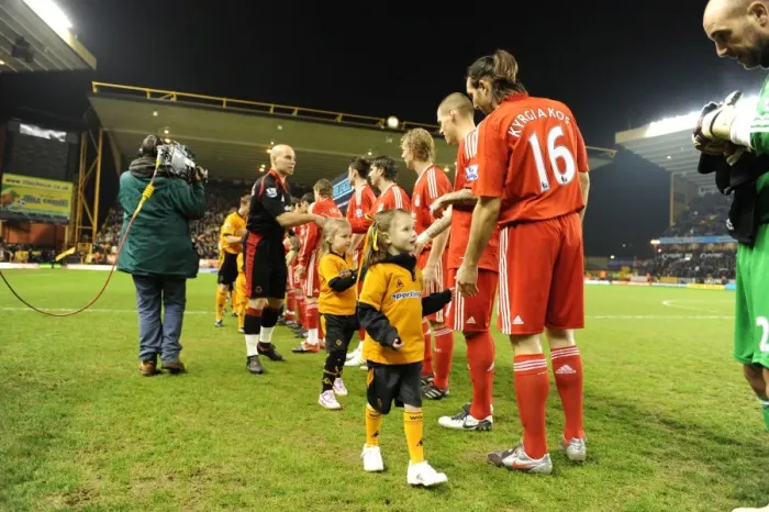 Framed Print : Wolverhampton Wanderers vs. Liverpool: A Mascot Showdown - Premier League Battle Framed Print : Wolverhampton Wanderers vs. Liverpool: A Mascot Showdown - Premier League Battle