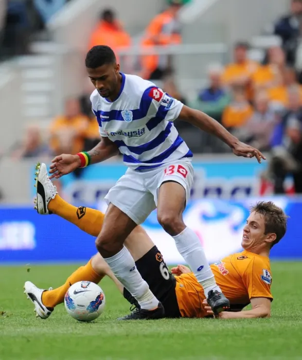 Framed Print : Wolverhampton Wanderers vs. Queens Park Rangers: Traore vs. Ebanks-Blake - A Football Rivalry: Clash of the Stars Framed Print : Wolverhampton Wanderers vs. Queens Park Rangers: Traore vs. Ebanks-Blake - A Football Rivalry: Clash of the Stars