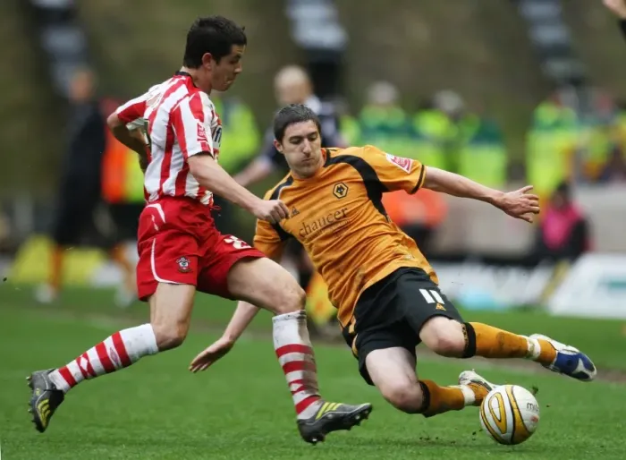 Framed Print : Wolverhampton Wanderers vs Southampton: Championship Showdown - Ward vs James Battle at Molineux