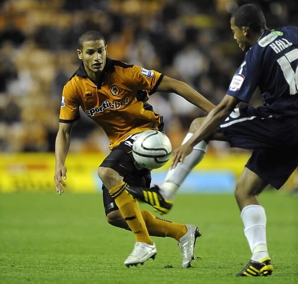 Wolverhampton Wanderers vs. Southend United: Clash in Carling Cup Round Two - A Face-Off Between Guedioura and Hall