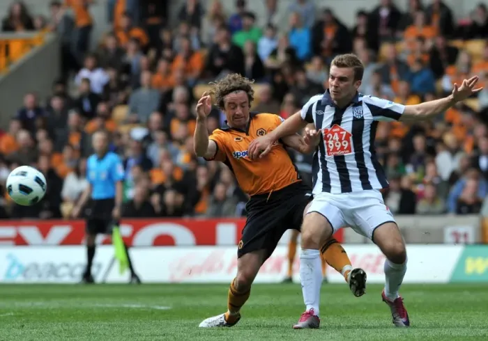 Framed Print : Wolverhampton Wanderers vs West Bromwich Albion: A Clash of Football Titans - Stephen Hunt vs James Morrison: Midfield Battle Framed Print : Wolverhampton Wanderers vs West Bromwich Albion: A Clash of Football Titans - Stephen Hunt vs James Morrison: Midfield Battle