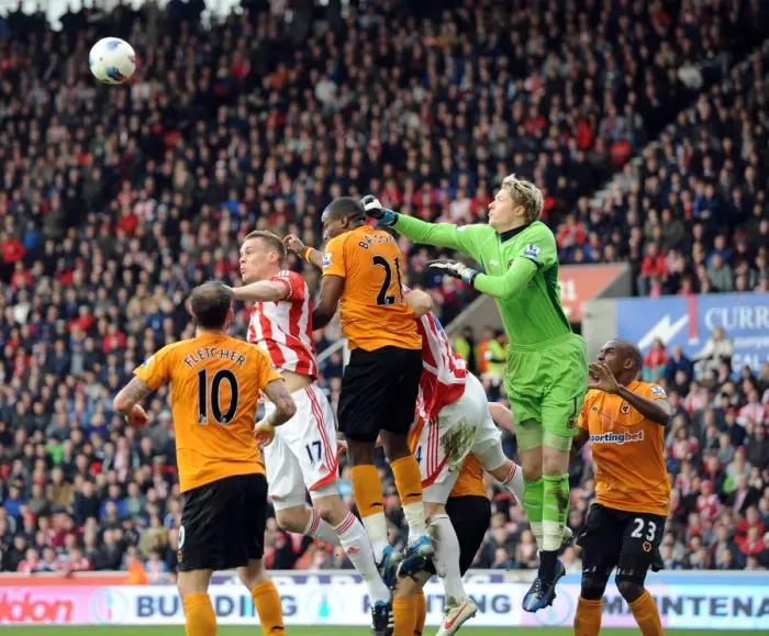 Framed Print : Wolverhampton Wanderers Wayne Hennessey Saves Goal vs. Stoke City Framed Print : Wolverhampton Wanderers Wayne Hennessey Saves Goal vs. Stoke City