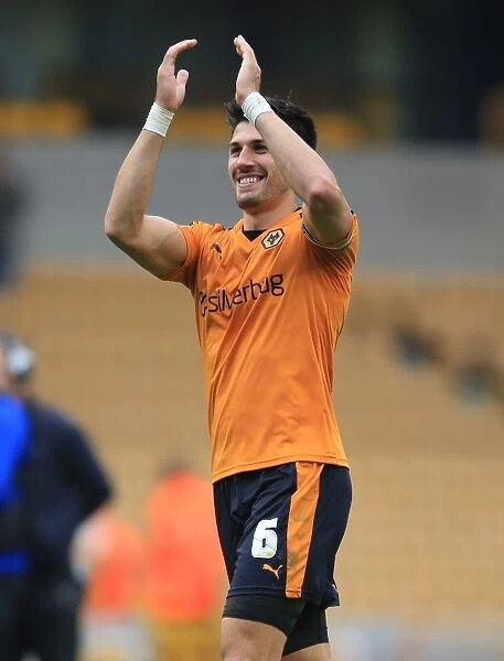 Wolves Celebrate Championship Victory: Batth's Goal Seals Win Against Huddersfield Town (Sky Bet Championship)