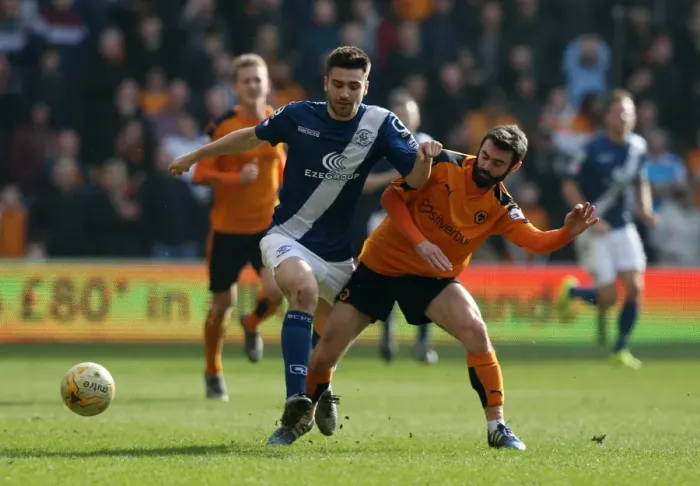 Framed Print : Wolves vs Birmingham City: Clash between Jon Toral and Dominic Iorfa