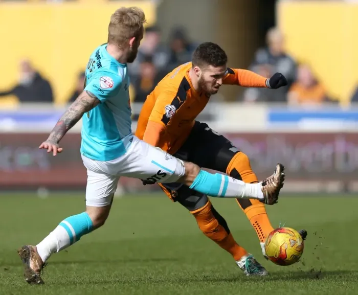 Framed Print : Wolves vs Derby County Showdown: Sky Bet Championship Clash at Molineux (2015-16) Framed Print : Wolves vs Derby County Showdown: Sky Bet Championship Clash at Molineux (2015-16)