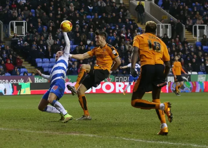 Framed Print : Wolves vs. Reading: Intense Moment between Rakels and Batth in Sky Bet Championship Framed Print : Wolves vs. Reading: Intense Moment between Rakels and Batth in Sky Bet Championship