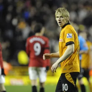 Andy Keogh in Action: Wolverhampton Wanderers vs Manchester United - Barclays Premier League (2010) Andy Keogh in Action: Wolverhampton Wanderers vs Manchester United - Barclays Premier League (2010)