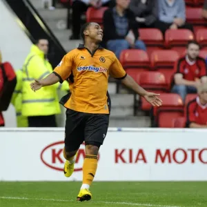 Ashley Hemmings Scores the Opener for Wolverhampton Wanderers in Walsall Friendly Ashley Hemmings Scores the Opener for Wolverhampton Wanderers in Walsall Friendly