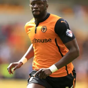 Bakary Sako in Action: Wolverhampton Wanderers vs Norwich City - Sky Bet Championship at Molineux Bakary Sako in Action: Wolverhampton Wanderers vs Norwich City - Sky Bet Championship at Molineux