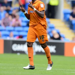 Bakary Sako Scores First Goal for Wolverhampton Wanderers Against Cardiff City (September 2, 2012)