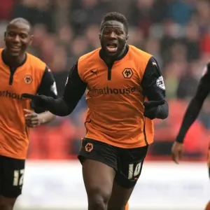 Bakary Sako Scores His Second Goal: Wolverhampton Wanderers vs. Nottingham Forest (Sky Bet Championship) Bakary Sako Scores His Second Goal: Wolverhampton Wanderers vs. Nottingham Forest (Sky Bet Championship)