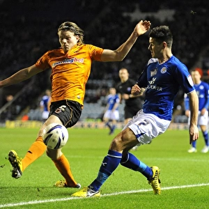 npower Football League Championship Photographic Print Collection: Leicester City v Wolves : King Power Stadium : 31-01-2013