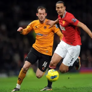 Battle of the Stripes: Ferdinand vs. Fletcher in Manchester United vs. Wolverhampton Wanderers