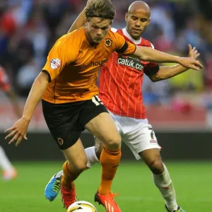 Battling Midfielders: Sigurdarson vs Chambers - Wolverhampton Wanderers vs Walsall (Johnstones Paint Trophy, 2013) Battling Midfielders: Sigurdarson vs Chambers - Wolverhampton Wanderers vs Walsall (Johnstones Paint Trophy, 2013)