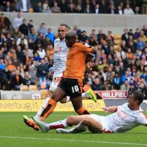 Benik Afobe Scores His Second Goal: Wolves Victory Over Huddersfield Town in Sky Bet Championship Benik Afobe Scores His Second Goal: Wolves Victory Over Huddersfield Town in Sky Bet Championship