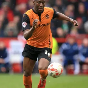 Benik Afobe Scores for Wolves Against Nottingham Forest in Sky Bet Championship Match at City Ground Benik Afobe Scores for Wolves Against Nottingham Forest in Sky Bet Championship Match at City Ground