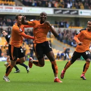 Benik Afobe's Brace: Wolves Second Goal Against Huddersfield Town in Sky Bet Championship Benik Afobe's Brace: Wolves Second Goal Against Huddersfield Town in Sky Bet Championship
