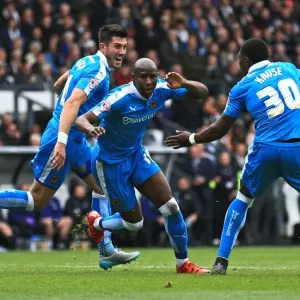Benik Afobe's Thrilling First Goal: Wolverhampton Wanderers vs. Derby County (Championship Showdown) Benik Afobe's Thrilling First Goal: Wolverhampton Wanderers vs. Derby County (Championship Showdown)
