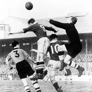 Bert Williams saves against Chelsea