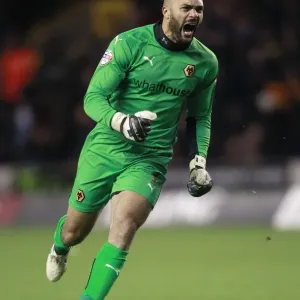 Carl Ikeme's Thrilling Goal Celebration: Wolves Victory Over Blackpool (Sky Bet Championship)