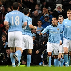 Season 2010-11 Photographic Print Collection: Manchester City v Wolves